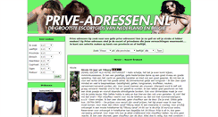 Desktop Screenshot of prive-adressen.nl